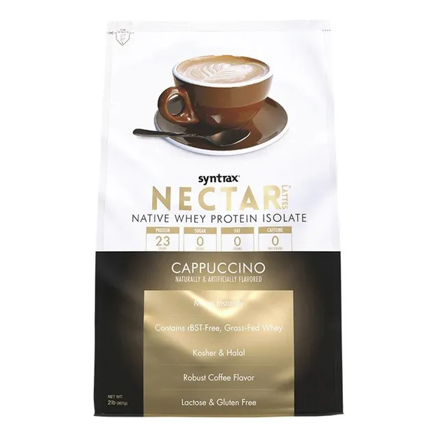 Proteína Aislada Nectar 2lb - Syntrax Sabor Capuccino