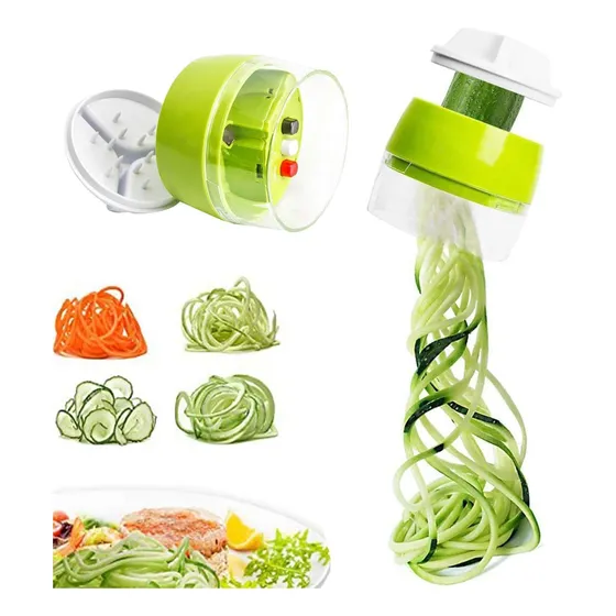 Espiralizador De Vegetales Cortador De Verduras En Espiral P