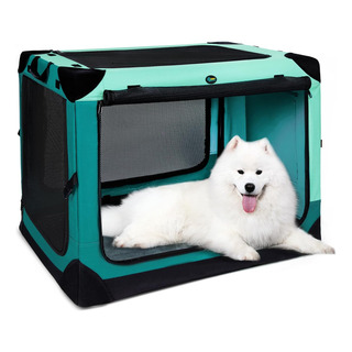 Ownpets Collapsible Dog Crate, 36 Inch Portable Travel Do... Ownpets Collapsible Dog Crate, 36 Inch Portable Travel Do...