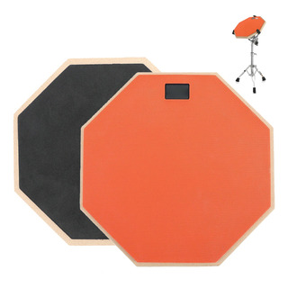 Practicador De Bateria Baterista 12 Pulgadas Doble Cara Practicador De Bateria Baterista 12 Pulgadas Doble Cara
