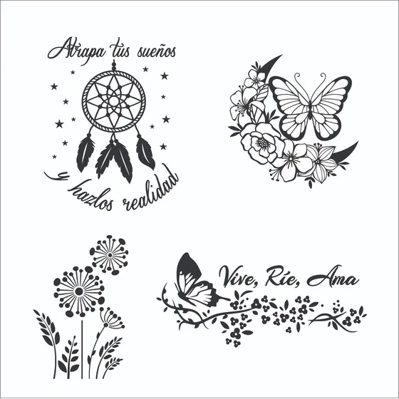 Vinilo Decorativo Frases Positivas
