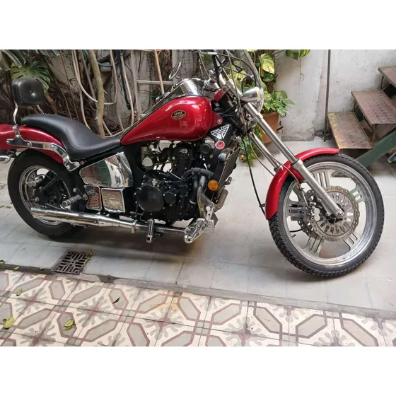 Chopper 600cc Suspensión Helicoidal Horquilla Lanzada