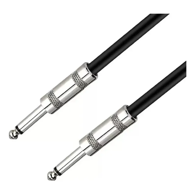 Cable Instrumento Parlantes Plug Plug 5 Metros