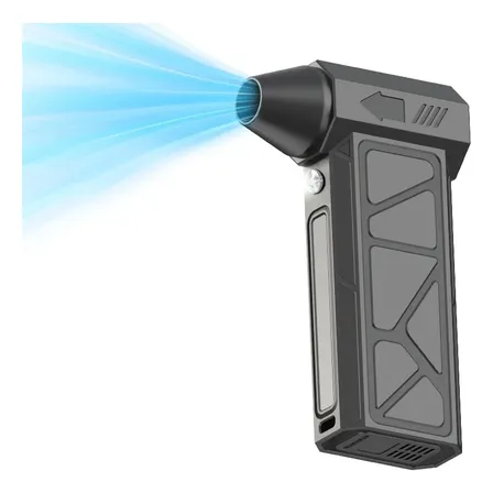 Mini Soprador De Ar Portátil Recarregável Para Limpeza Preto