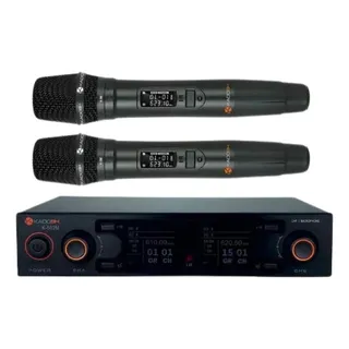 O Melhor Microfone Profissional Sem Fio Kadosh Duplo K-502m