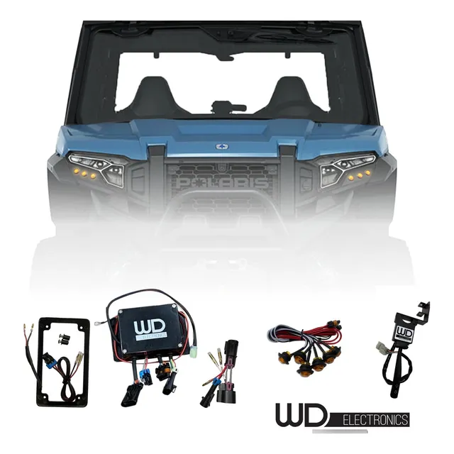 Kit Señal Giro Legal Calle Integrado 6 Led Redondo 3 4  2