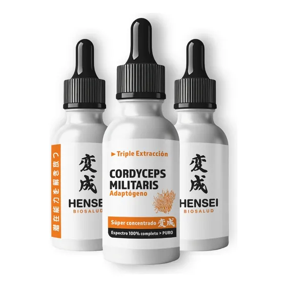 3 Extracto Cordyceps Puro 100% Triple Extracción