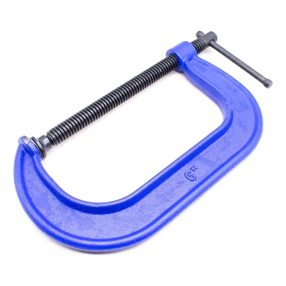 Prensa Tipo G 6 Metalica Azul Pegasus Prg026