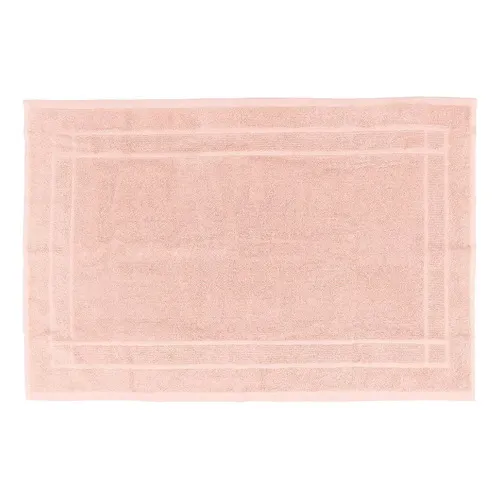 Toalha Piso Atoalhado Felpudo Chão Banheiro Pano Atlântica Cor Rosa Adocicado