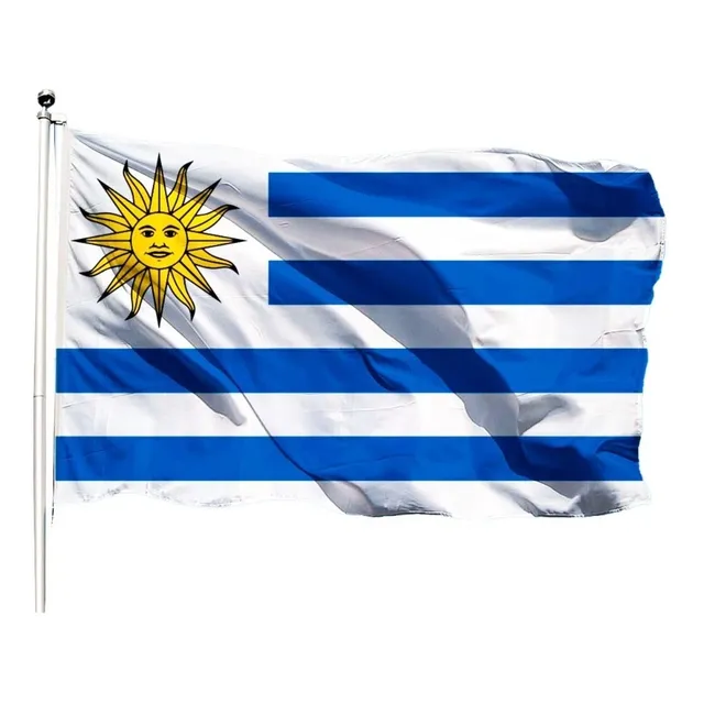 Bandera Uruguay Pabellon Nacional 90 X 150 Cm Mediana