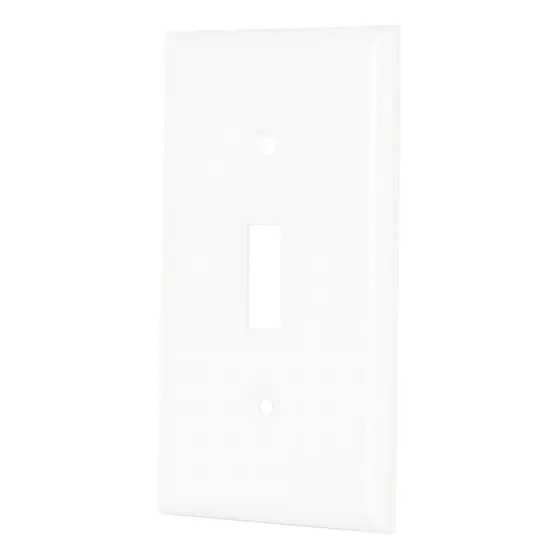 Placa Para Interruptor Vertical, Blanco, Volteck 47726 Color Blanco Corriente Nominal 0 A Voltaje Nominal 0v