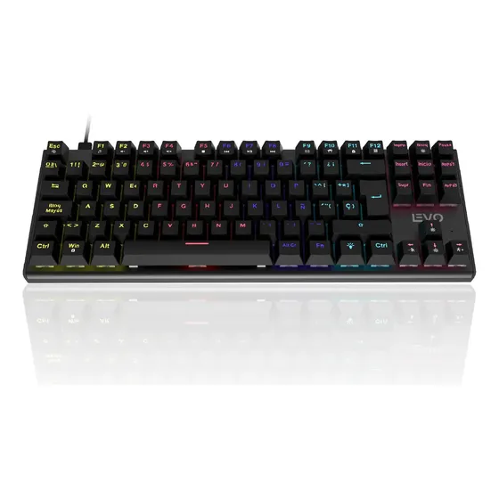 Teclado Gamer NovaBlade Red Switch Mecánico Español RGB LEVO