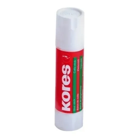 Pega En Barra Blanca 20g Marca Kores (caja X 12)