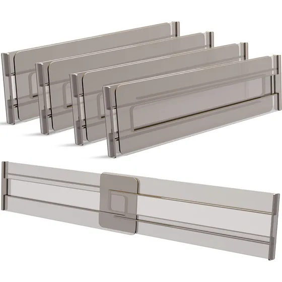 4x Caja Organizadora Multifunción Separadores De Cajones 