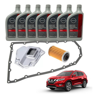 Kit Servicio Nissan X-trail 14-22 Transmisión Cvt Aceite 7l Kit Servicio Nissan X-trail 14-22 Transmisión Cvt Aceite 7l