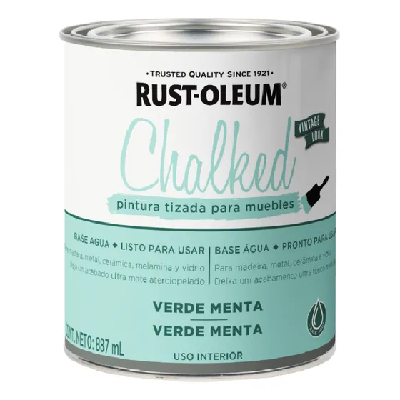 Pintura Tizada Interior Para Muebles Rust Oleum 887 Ml