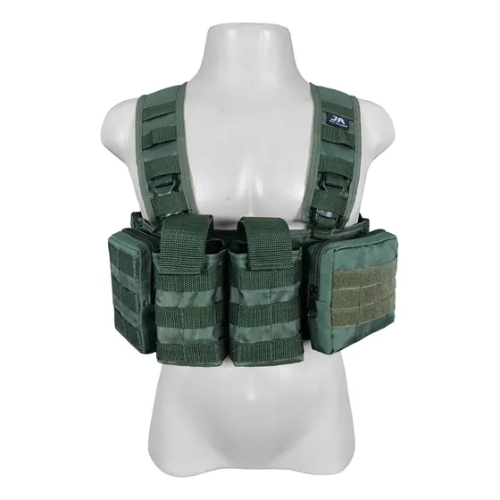 Chest Rig Tático Colete Modular Airsoft +4 Peças Ja Rio