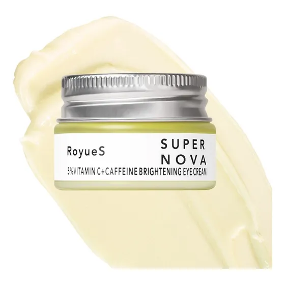 Crema Contorno Ojos 5% Vitamina C Cafeína Atenúa Las Ojeras