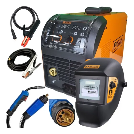 Soldadora Inverter Mig-mma-tig +electrodo +alambre Flux