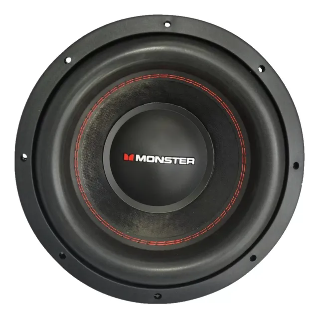Subwoofer 12 Pulgadas Monster Swe121 3400w Max Open Show Spl Color Negro