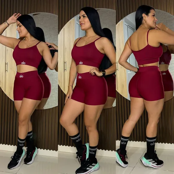 Conjunto Alo Short + Top