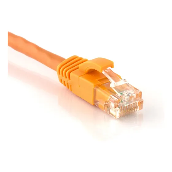 Patch Cord Utp Cat6 Certificado 1 Metro Naranja Lanpro