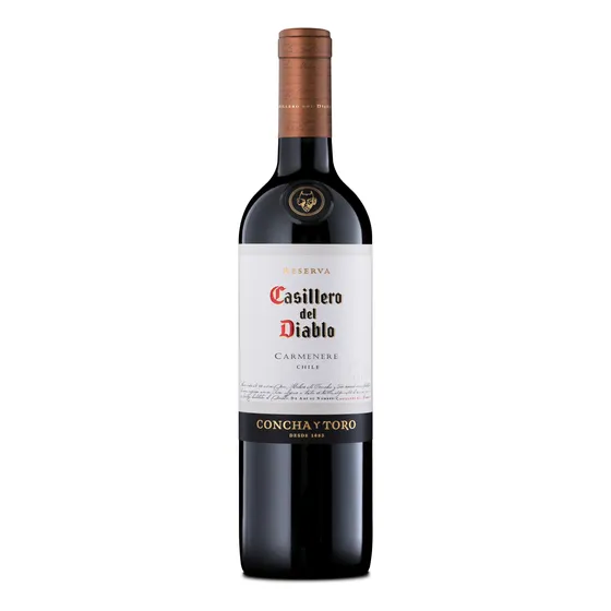 Vino Tinto Carmenere Casillero Del Diablo 750 Ml.