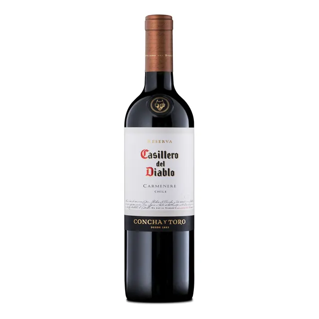 Vino Tinto Carmenere Casillero Del Diablo 750 Ml.