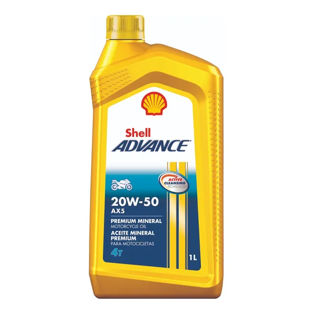 Aceite Shell Advance Ax5 20w-50 1lt