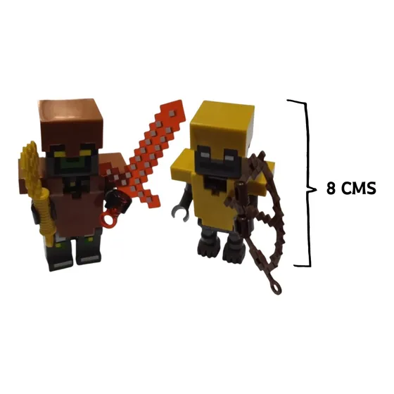 Minecraft Juguete Día Del Niño Figura Para Armar