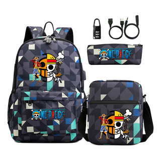 Mochila A Cuadros De Una Pieza Para Niño, Estudiante De Secu Mochila A Cuadros De Una Pieza Para Niño, Estudiante De Secu