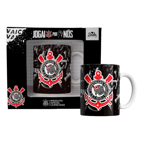 Caneca Do Corinthians De Presente Produto Oficial Licenciado