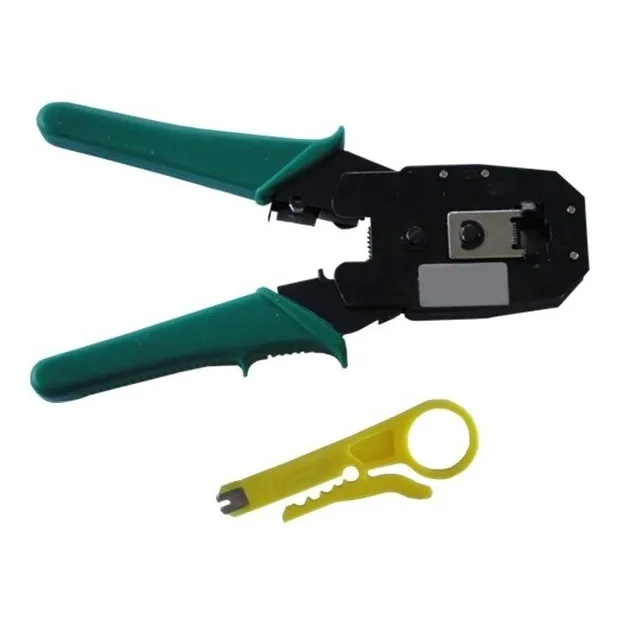 Pinza Crimpeadora Para Rj45 Rj11 Rj12 Redes Utp Armado