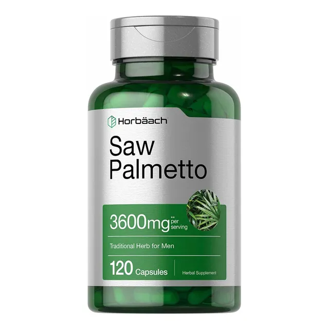 Saw Palmetto 3,600mg El Más Potente Prostata Original Eeuu