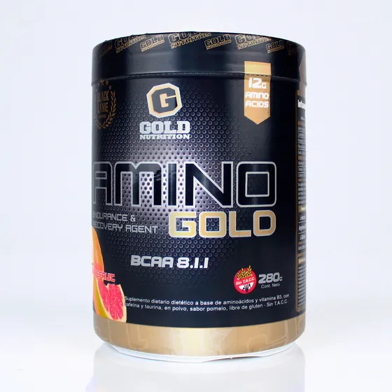 Amino Gold Bcaa 8.1.1 Gold Nutrition Sabor Grapefruit X280gr