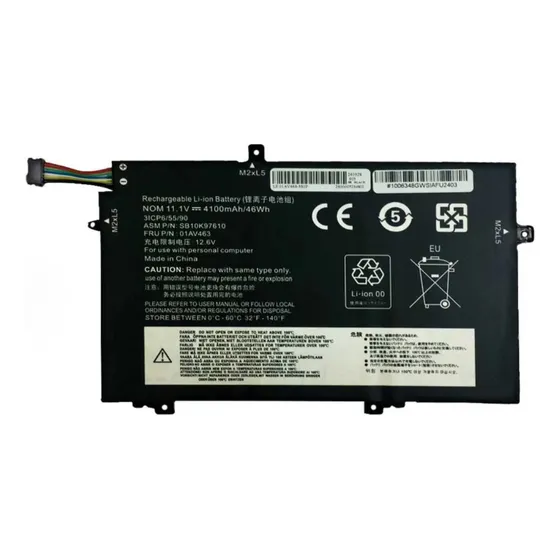 Bateria Para Laptop Lenovo L480. 01av463 Nueva