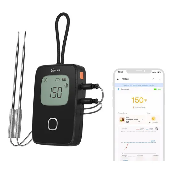 Sonoff Bmt01 Termómetro Para Carne Macrotec