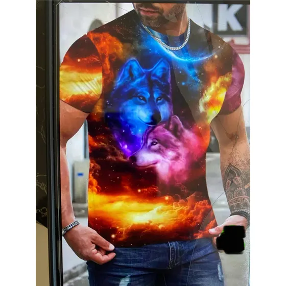 Franelas Con Diseño De Animales