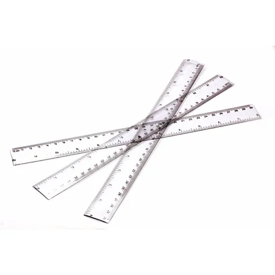 Regla 30 Cm Doble Medicion Super Oferta Pack X 20 Unidades