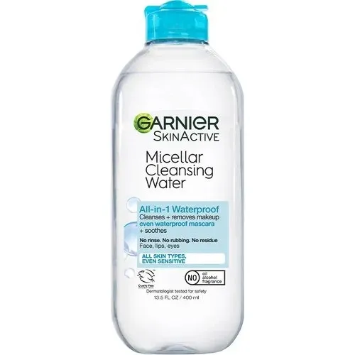 Agua Micellar Garnier Para Maquillaje Impermeable 400ml