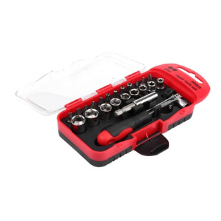 Torx Star Bit 23pcs Drive Juego De Dados Extra Largos Para Torx Star Bit 23pcs Drive Juego De Dados Extra Largos Para