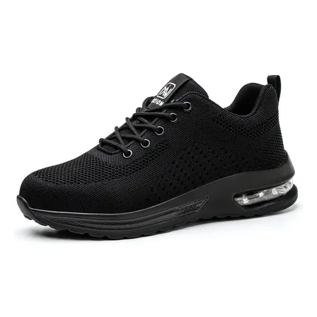Tenis De Seguridad Zapatos De Fibra Transpirables Nieion