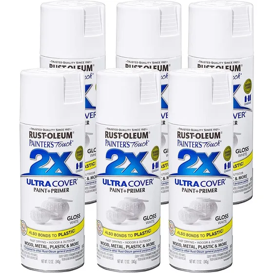 Pintura En Aereosol Rust-oleum Gloss White Blanco Brillante