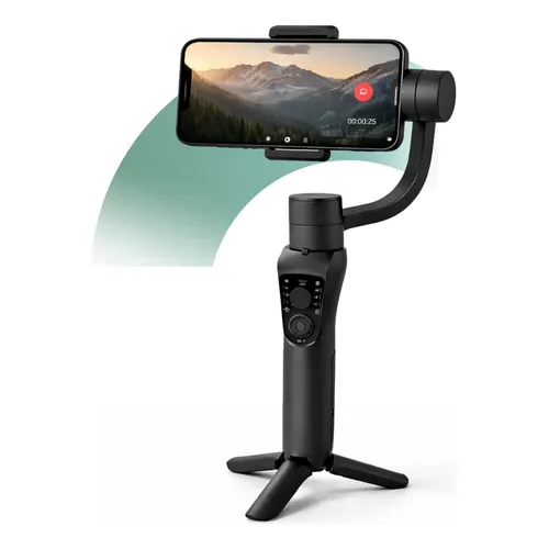 Estabilizador Zhiyun Smooth 4 Gimbal Videos Fotos Celular Cor