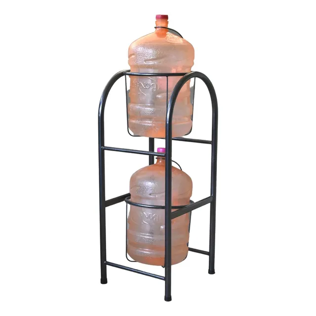 Porta Garrafon Agua Metálico Reforzado 2 Columpio Silver