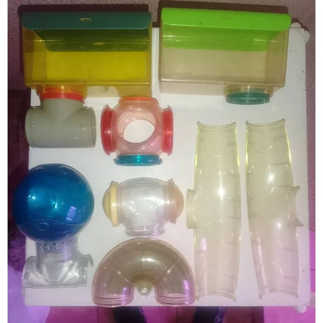 Conectores, Acoples Y Comederos Para Jaulas De Hamster