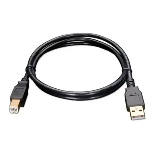 Cable USB de 1,5 m para impresora HP Epson Canon Zebra Brother, color negro