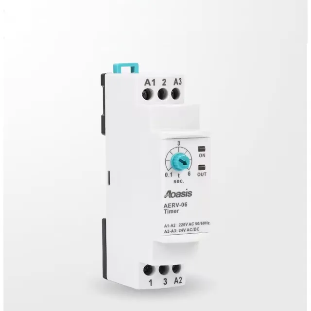 Timer Rele Tiempo Temporizador On Delay 0.1-6min 220v