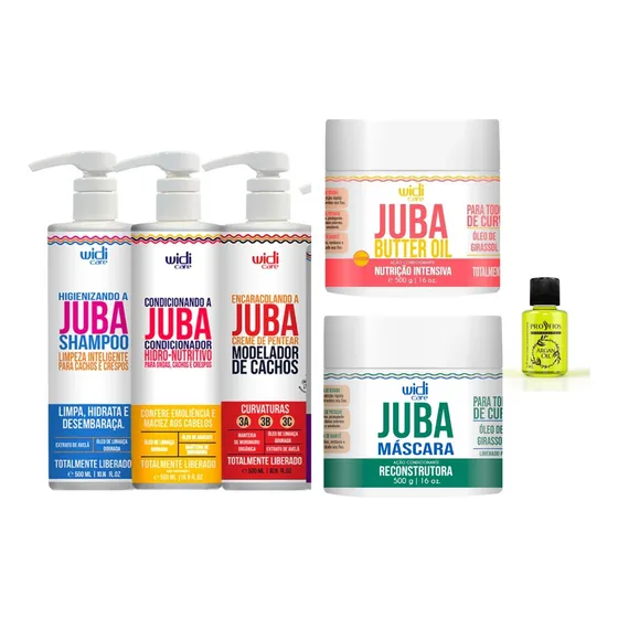 Kit Encaracolando Sha Cond+ Masc Butter Oil E Reconstrutora