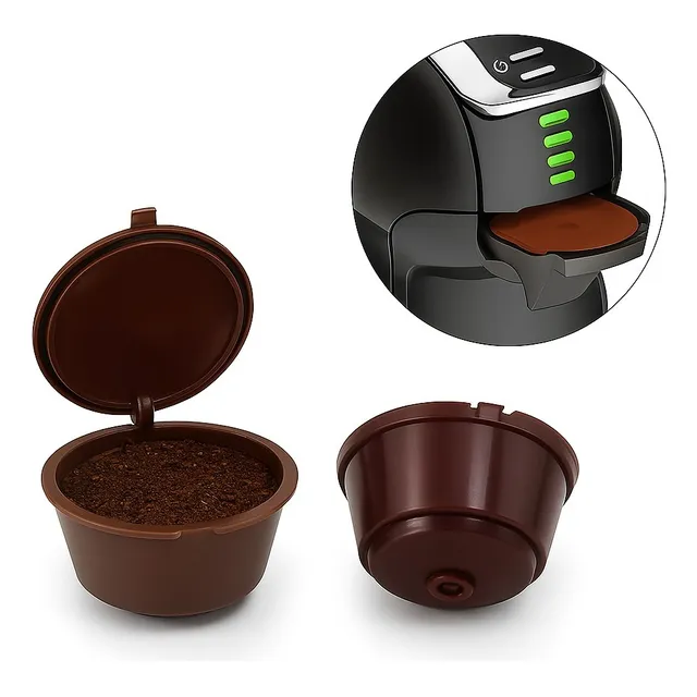 Capsulas Reutilizables Maquinas Dolce Gusto Café X3 + Regalo